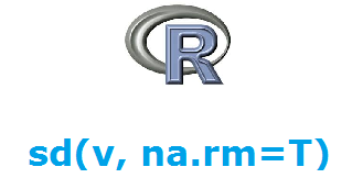 standard deviation in R